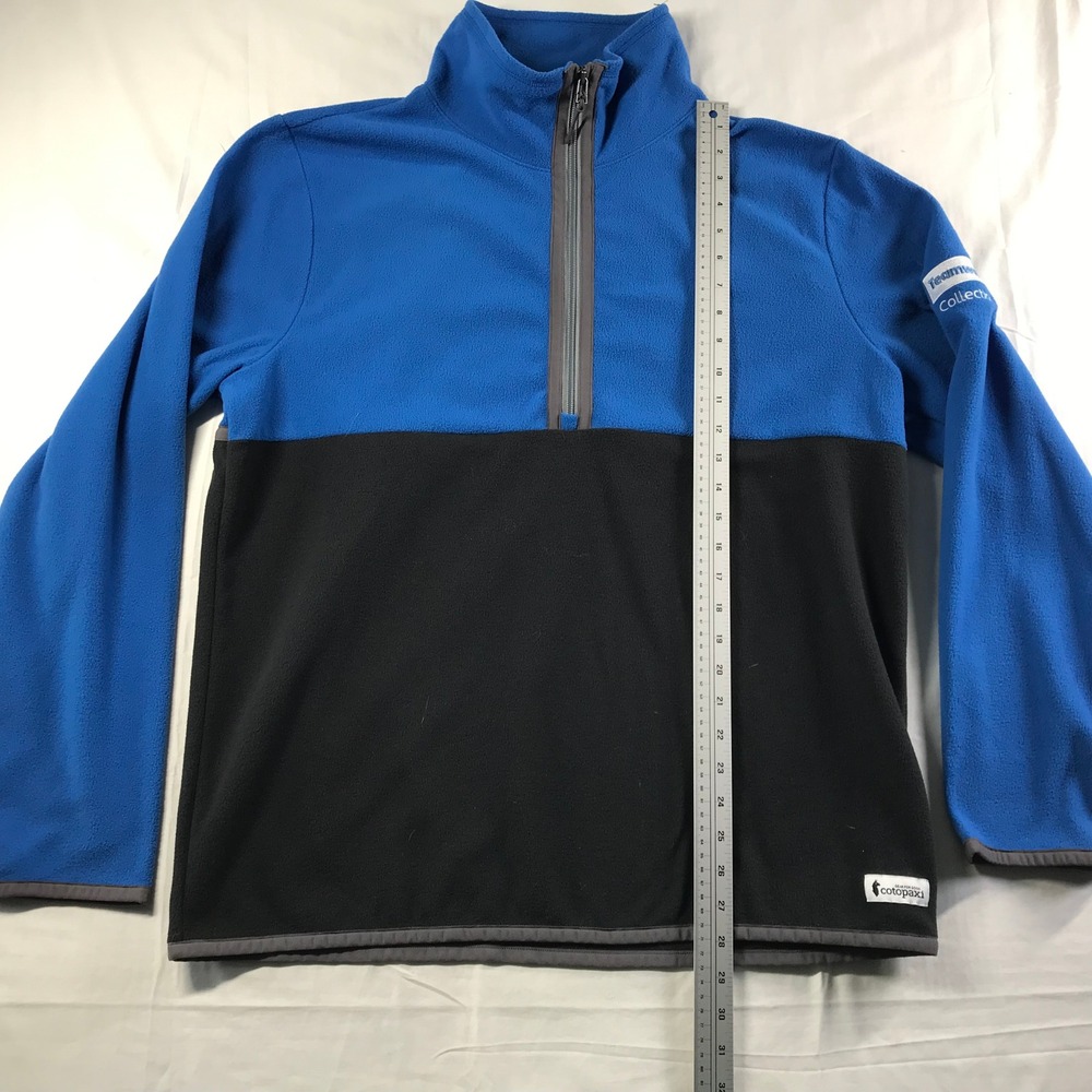 Cotopaxi Amado 1/2-Zip Fleece Atlantic Black Mens Large Pullover F25471M1691 - Picture 2 of 10